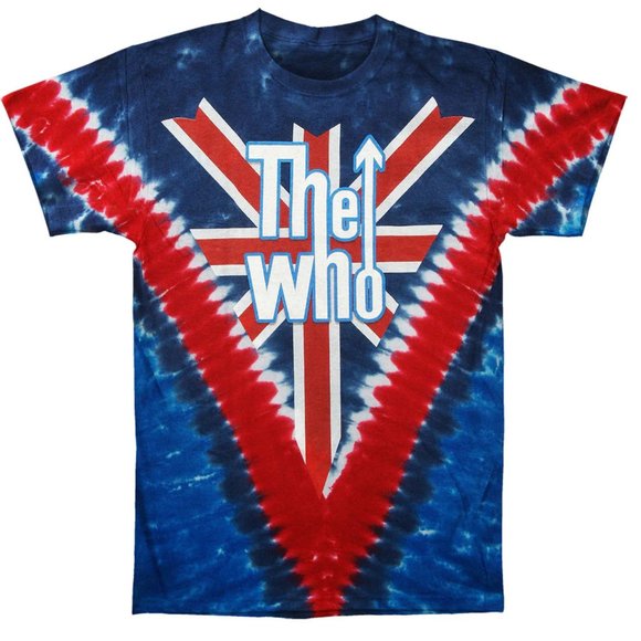 The Who Band Long Live Rock Tie Dye punk rock Official T-Shirt M NWT - Picture 2 of 4